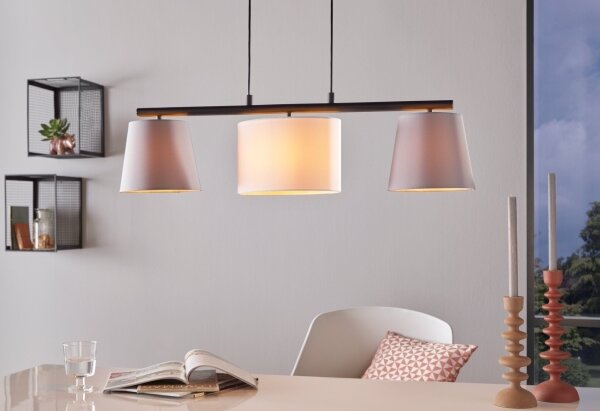 Eglo 98587 - Lustră pe cablu ALMEIDA 3xE14/25W/230V