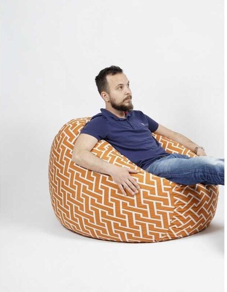 Fotoliu Matusalem, Material Textil - Zippity Orange