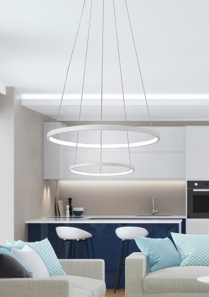 Lustră LED pe cablu LUNE LED/40W/230V