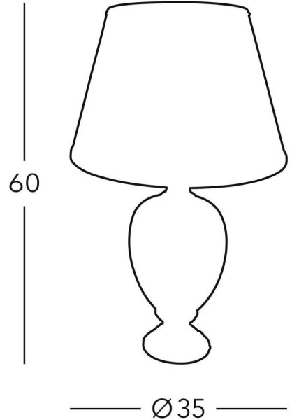 Lampă de masă GIARDINO 1xE27/100W/230V Kolarz 780.70