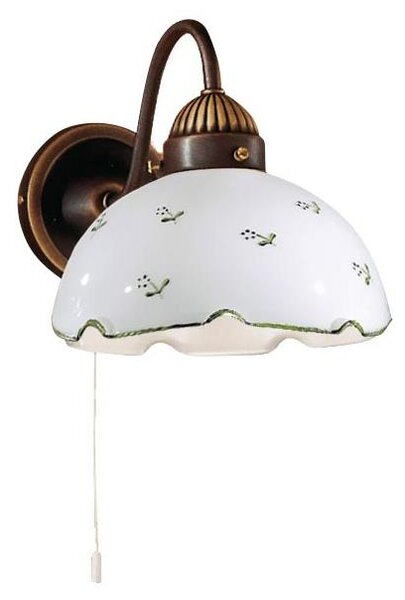 Aplică NONNA 1xE27/75W/230V verde Kolarz 731.61.21