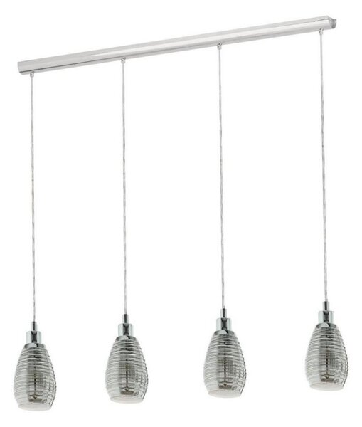 Eglo 39504 - Lustră pe cablu SIRACUSA 4xE27/60W/230V