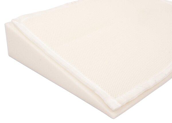 Perna antireflux Kidizi cu husa din muselina si topper antitranspiratie 3D Airflow 30x38 cm Kidizi
