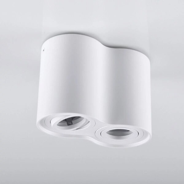 Lampă spot HADAR R2 2xGU10/10W/230V alb