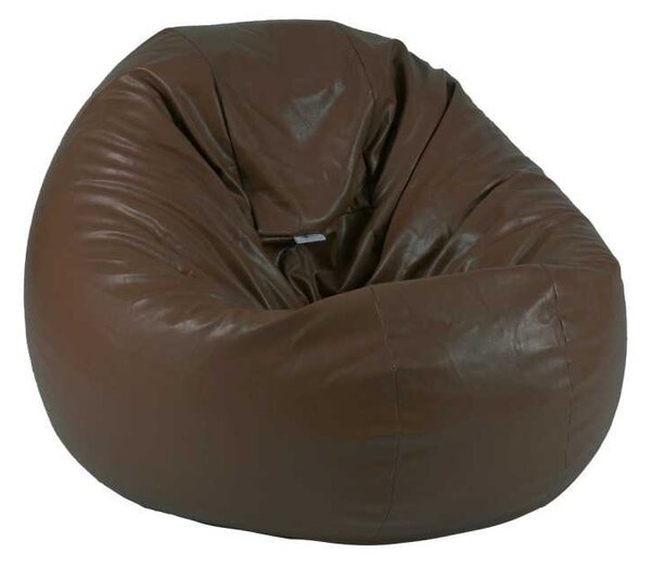 Fotoliu Relaxo XL, Material Piele ecologica - Chocolate