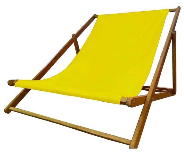 Fotoliu pliabil supradimensionat, HUGE, Material Impermeabil - Yellow Quince