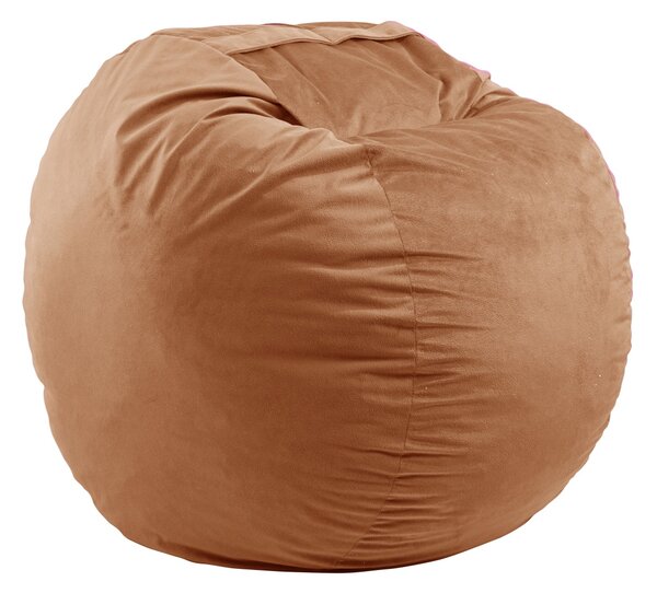 Set Fotoliu King Size cu Otoman (suport picioare), Material Textil - Terracotta Orange