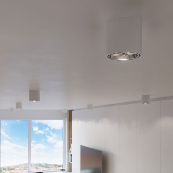 Spot TIUBE 1xGU10-AR111/40W/230V Sollux SL.0695