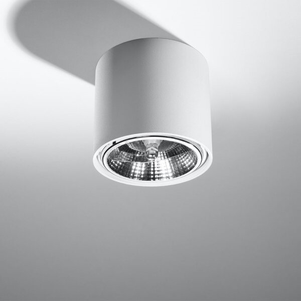 Spot TIUBE 1xGU10-AR111/40W/230V Sollux SL.0695