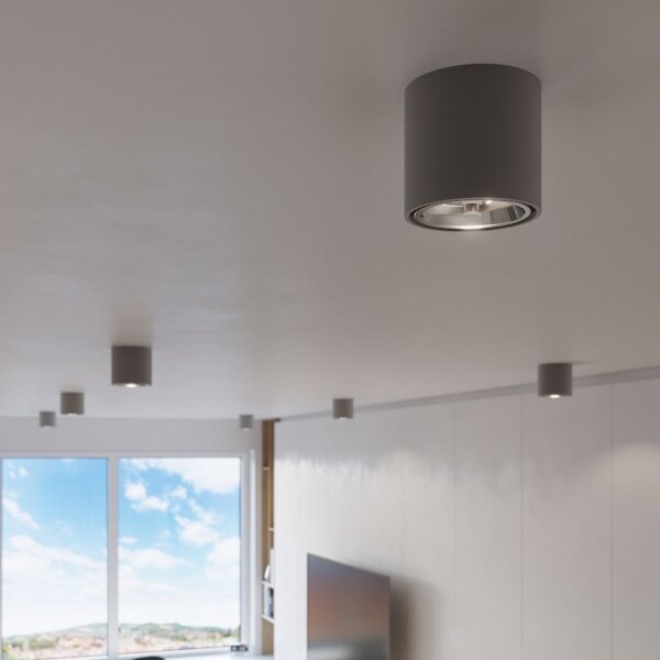Lampă spot TIUBE 1xGU10-AR111/40W/230V
