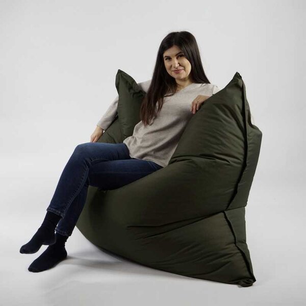 Fotoliu tip Perna Magic Pillow, Material Impermeabil - Cappuccino