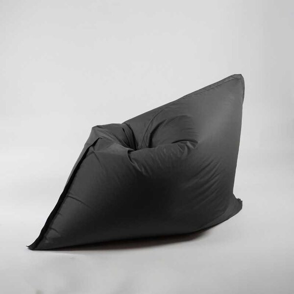 Fotoliu tip Perna Magic Pillow, Material Impermeabil - Gri inchis