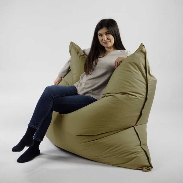 Fotoliu tip Perna Magic Pillow, Material Impermeabil - Bej