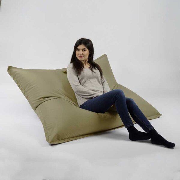 Fotoliu tip Perna Magic Pillow, Material Impermeabil - Bej