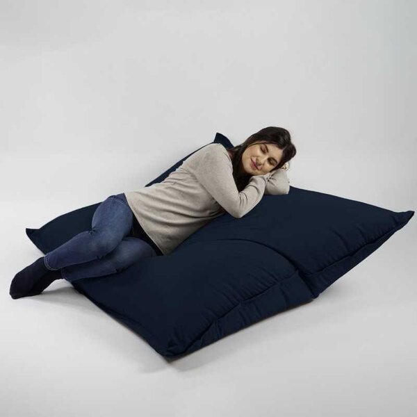 Fotoliu tip Perna Magic Pillow, Material Impermeabil - Bleumarin