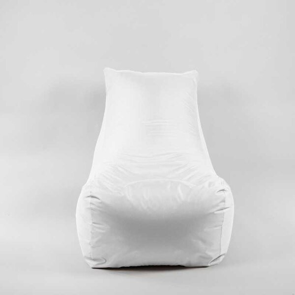 Fotoliu Looloop Pufrelax, Material Impermeabil - Alb