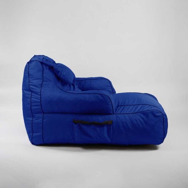 Fotoliu Player Pufrelax, Material Impermeabil - Blue Royal
