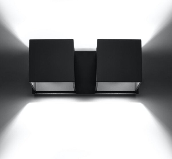 Sollux SL.0657 - Aplica de perete QUAD 2xG9/40W/230V negru