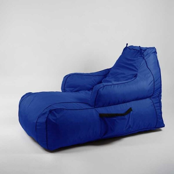 Fotoliu Player Pufrelax, Material Impermeabil - Blue Royal