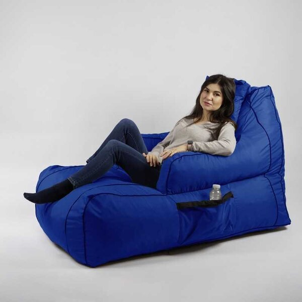 Fotoliu Player Pufrelax, Material Impermeabil - Blue Royal