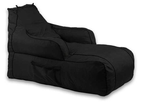 Fotoliu Player Pufrelax, Material Impermeabil - Negru