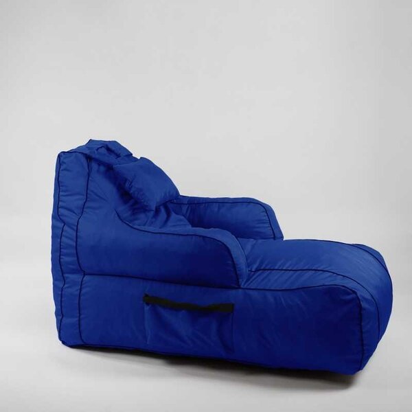Fotoliu Player Pufrelax, Material Impermeabil - Blue Royal