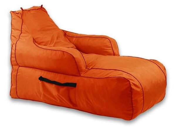 Fotoliu Player Pufrelax, Material Impermeabil - Neon Orange