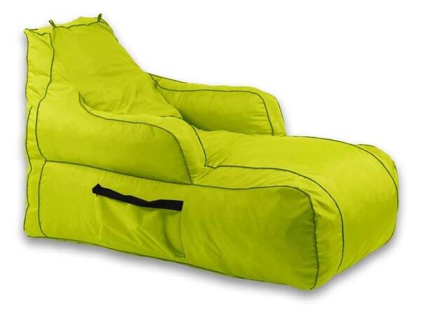 Fotoliu Player Pufrelax, Material Impermeabil - Verde neon