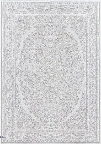 Covor Sufragerie Dormitor, Model Itea 42015 100, Alb 80x150