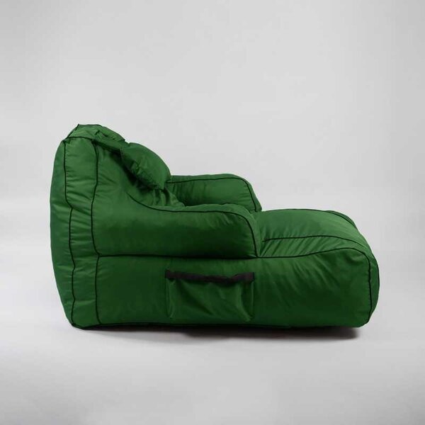 Fotoliu Player Pufrelax, Material Impermeabil - Verde