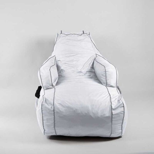 Fotoliu Player Pufrelax, Material Impermeabil - Alb