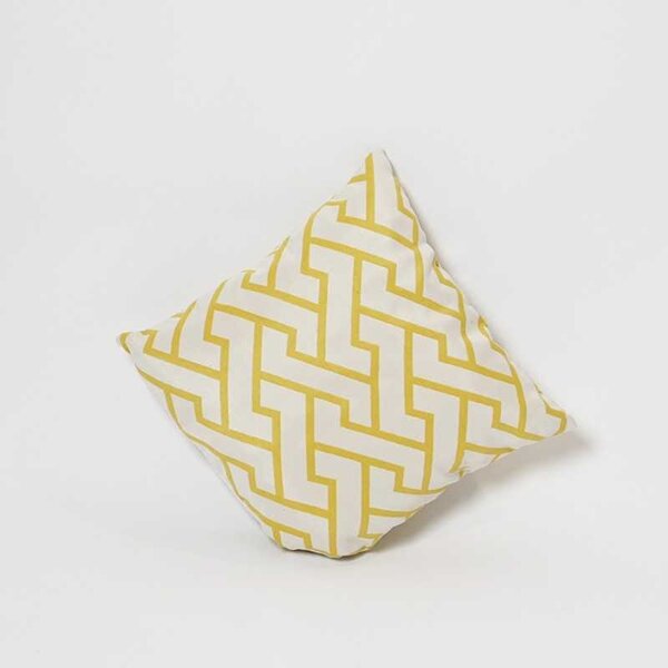 Perna decorativa 40x40 cm, Material textil - Zappity Yellow