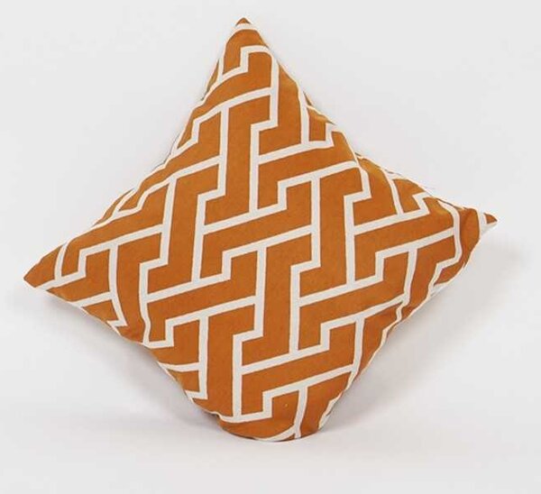 Perna decorativa 40x40 cm, Material textil - Zippity Orange
