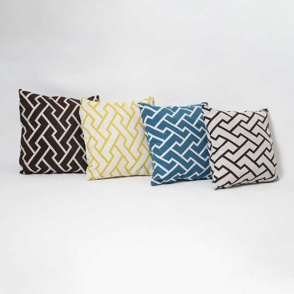 Perna decorativa 40x40 cm, Material textil - Zappity Yellow