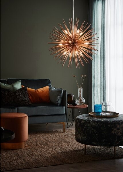 Markslöjd 107752 - Lustră pe cablu SOLEIL 12xE14/20W/260V