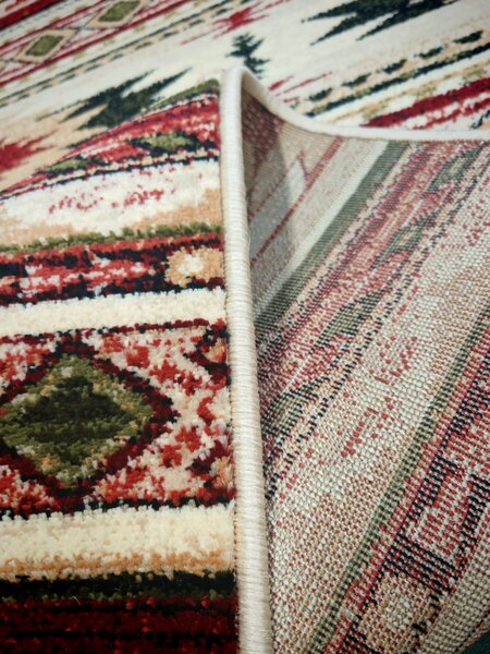 Covor Traditional Sufragerie, Model 15080 120, Bej Maro 50x80