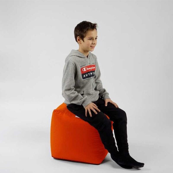 Taburet Cub, Material Impermeabil - Neon Orange