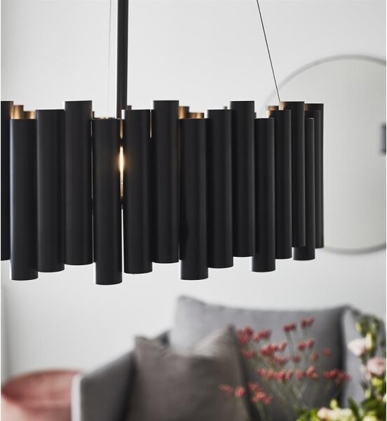 Markslöjd 107925 - Lustră pe tijă LEVEL 3xE27/60W/230V