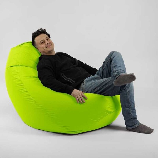 Fotoliu Nirvana Gigant, Material Impermeabil - Verde neon