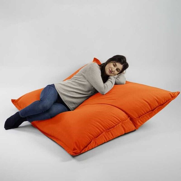 Fotoliu tip Perna Magic Pillow, Material Impermeabil - Neon Orange