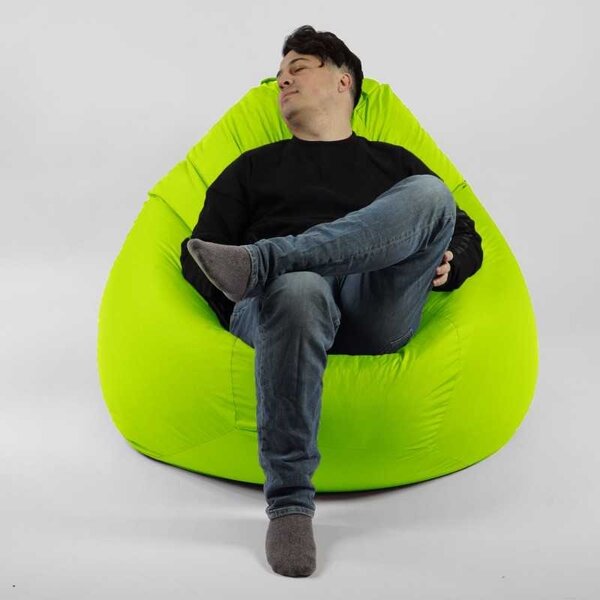 Fotoliu Nirvana Gigant, Material Impermeabil - Verde neon