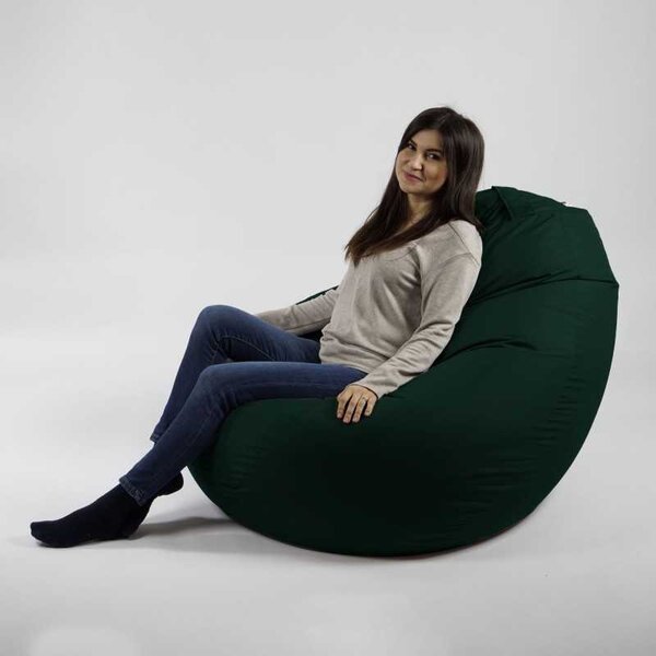 Fotoliu Nirvana Gigant, Material Impermeabil - Verde Tuborg