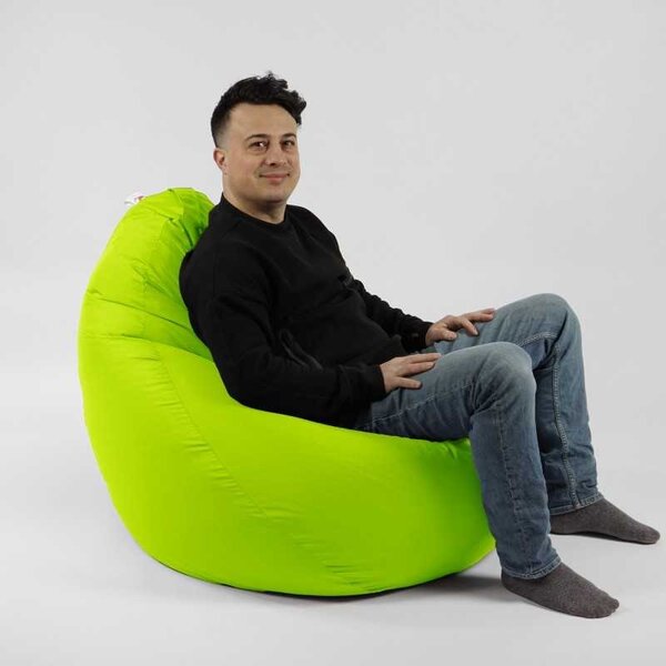 Fotoliu Nirvana Grande, Material Impermeabil - Verde neon