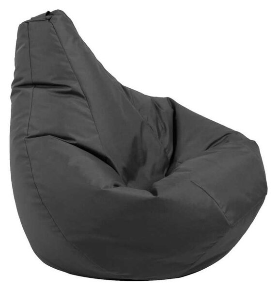 Fotoliu puf copii, Nirvana Light Pufrelax, Material Impermeabil - Gri inchis