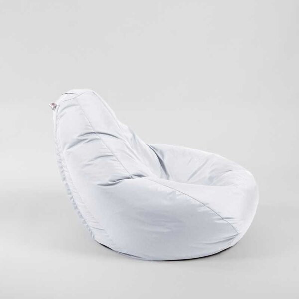 Fotoliu Nirvana Hobbit Pufrelax, Material Impermeabil - Alb