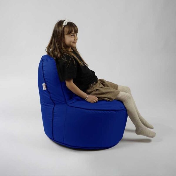 Fotoliu OK Junior, Material Impermeabil - Blue Royal