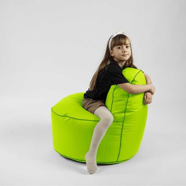 Fotoliu OK Junior, Material Impermeabil - Verde neon