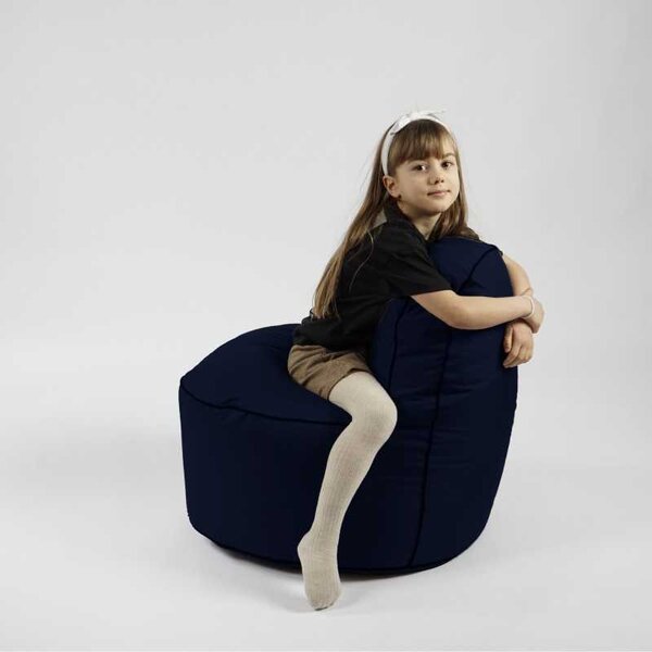 Fotoliu OK Junior, Material Impermeabil - Bleumarin