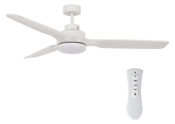 Ventilator LED de tavan Lucci air 213055 SHOALHAVEN GX53/17W/230V paulovnia + telecomandă