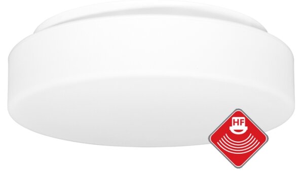 Plafonieră cu senzor Ecolite W132-BI HECTOR 1xE27/60W/230V IP44 alb